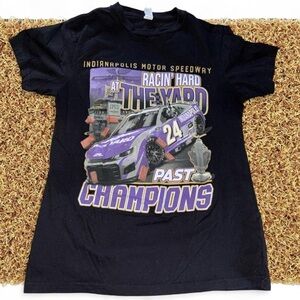 Black Racing Graphic T-Shirt